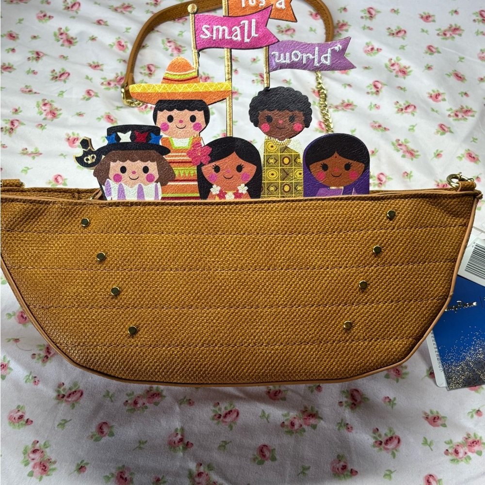Disney Danielle Nicole 'It's a Small World' Crossbody Bag